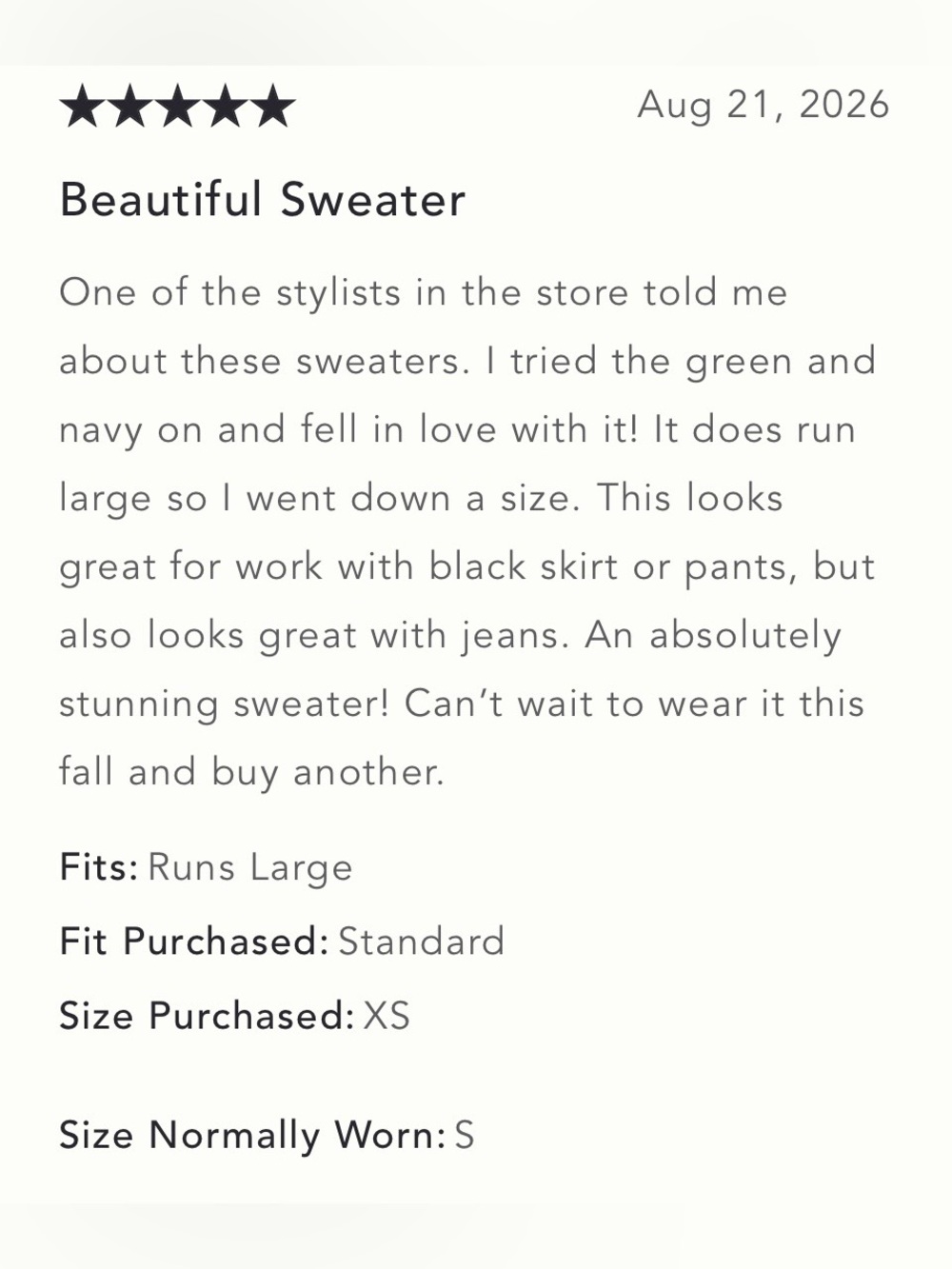 NWT Size XS (P2P 22")-Maeve CARYS Mock Neck Sweater Dachshund Dog Green (US$ 98) - Picture 14 of 16